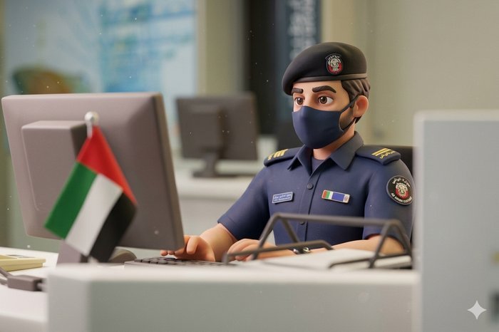 Wusool — your arrival concierge, a customs officer at his desk